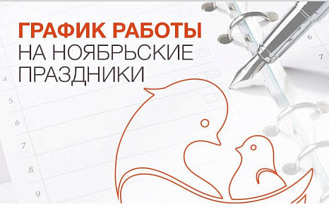 График работы клиники «Мать и дитя» Тула в праздничные дни ноября